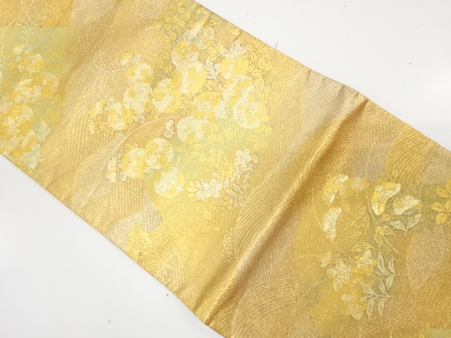 JAPANESE FUKURO OBI / WOVEN KIKU